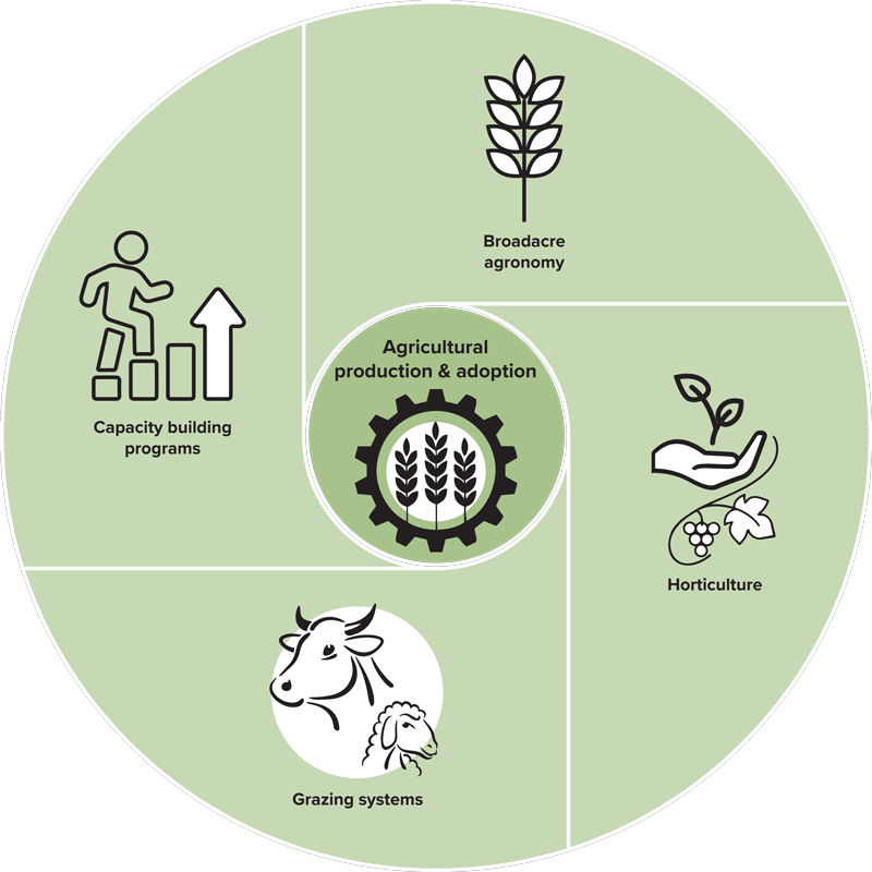 Agricultural production & adoption